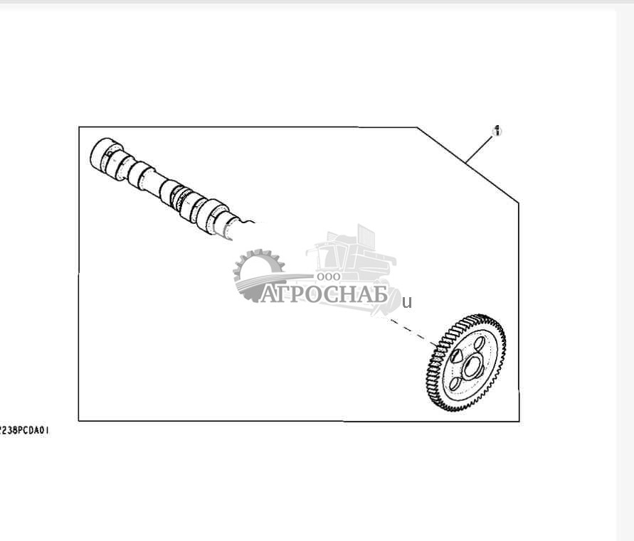 9901 Комплект распредвала 